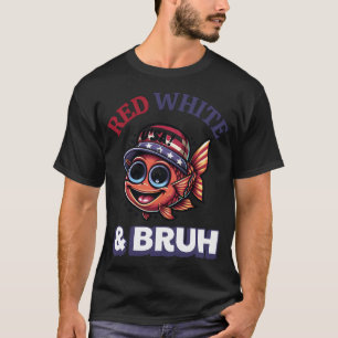 American Flag Striped bass The American Striper T-Shirt