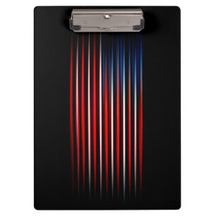American Flag Striped Clipboard
