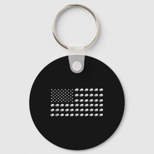 American Flag Sushi Food Usa Patriotism Patriot Lo Key Ring