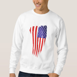 American Flag Sweatshirt