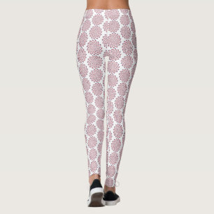 American Flag Swirls Leggings