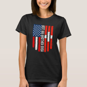 American Flag Switzerland Flag Best Big Brother Ev T-Shirt