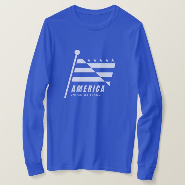 American Flag T-Shirt (Design Front)
