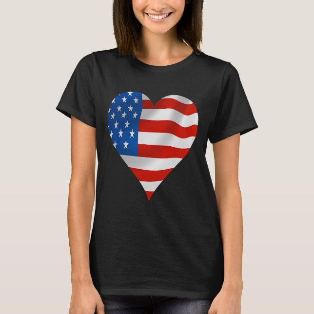 American Flag  T-Shirt (Front)