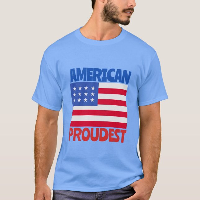 American Flag  T-Shirt (Front)