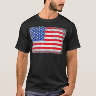 American Flag T USA Patriotic For US Men Women Ki T-Shirt