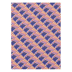 American Flag Tablecloth