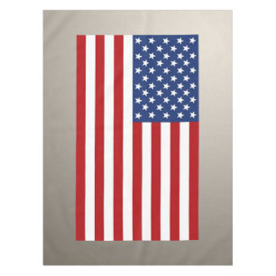 American Flag. Tablecloth