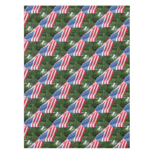 American Flag Tablecloth