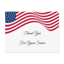 American Flag Thank You For Your Service