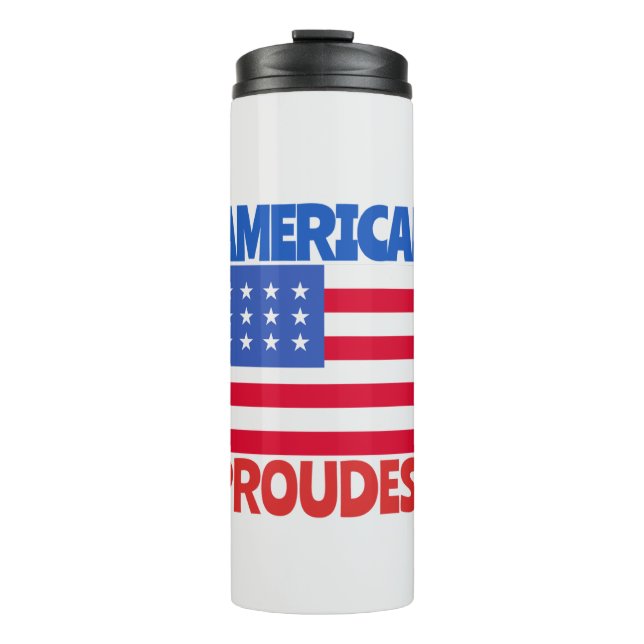 American Flag  Thermal Tumbler (Front)