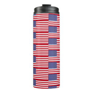 American Flag Thermal Tumbler