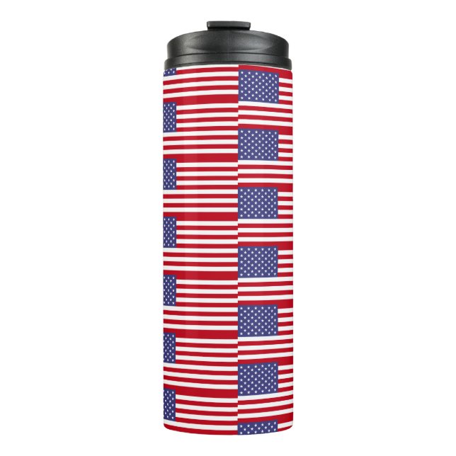 American Flag Thermal Tumbler (Front)