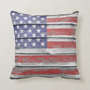 American Flag throw pillow