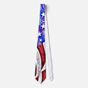 AMERICAN FLAG Tie