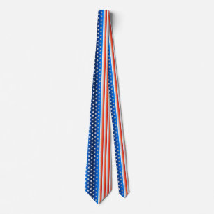 American Flag Tie