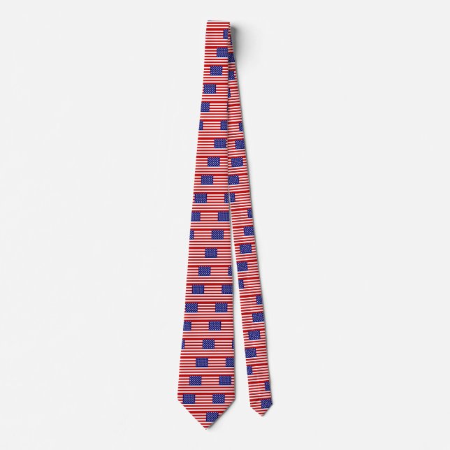 American flag tie (Front)