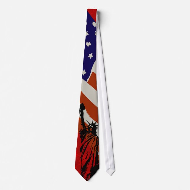 American Flag Tie (Front)