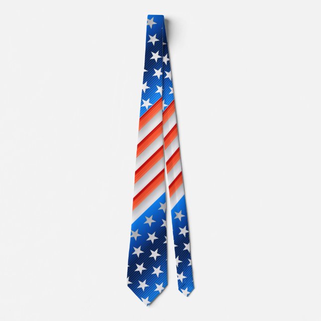 American Flag Tie (Front)