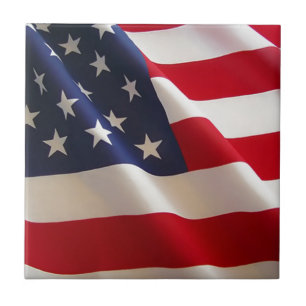 American Flag Tile