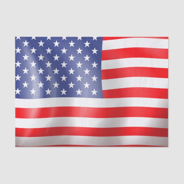 American Flag Tissue Paper (Front)