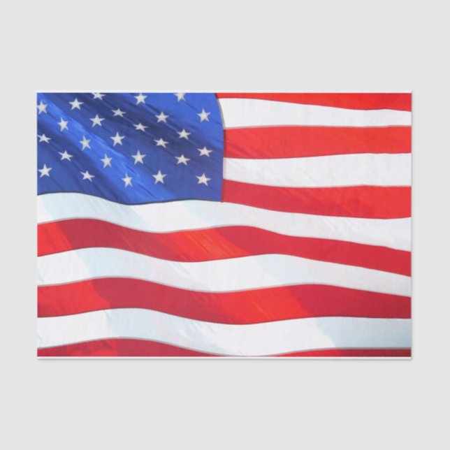 American Flag  Tissue Paper (Front)