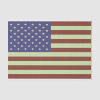 American Flag Tissue Paper