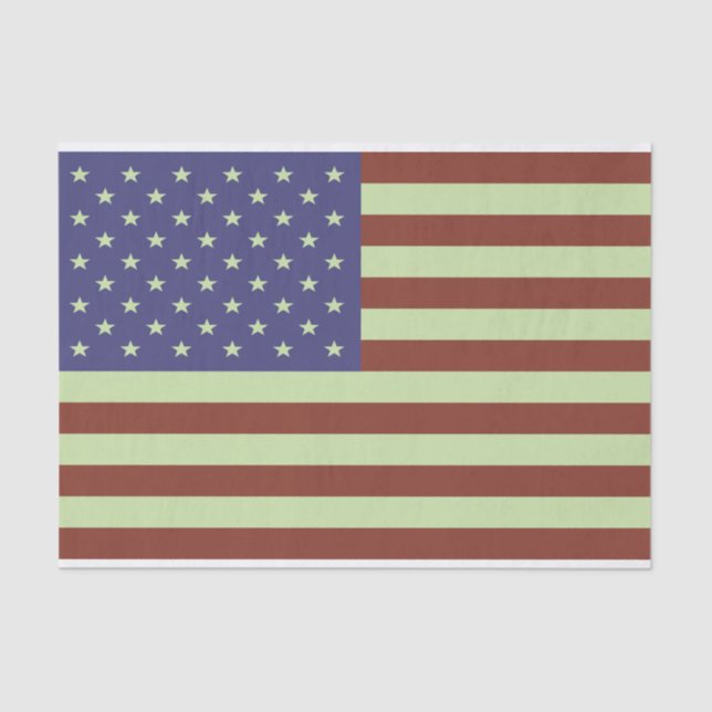 American Flag Tissue Paper (Front)