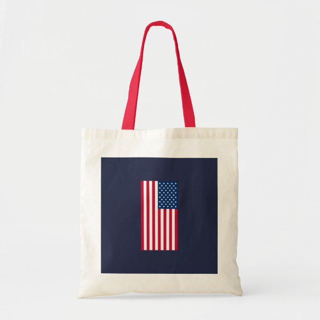 American Flag Tote Bag (Front)