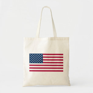 American Flag Tote Bag