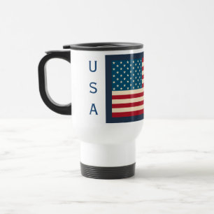 American Flag Travel Coffee Mug Gift