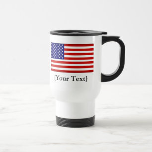 American Flag Travel/Commuter Mug