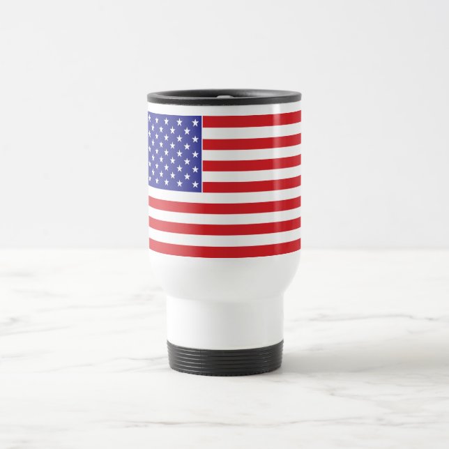 American Flag Travel Mug (Center)