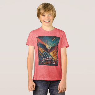 American flag Tri-Blend shirt