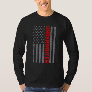 American Flag Underwriter US Flag Vintage For Men T-Shirt