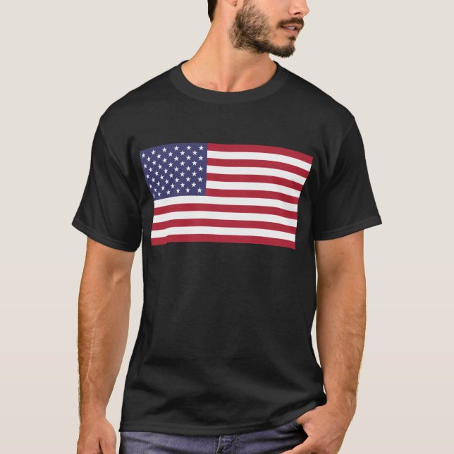 American Flag - United States of America T-Shirt (Front)