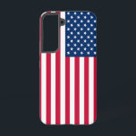 American Flag - United States of America - USA Samsung Galaxy Case<br><div class="desc">USA - United States of America - Flag - Patriotic - Independence Day - July 4th - Customisable - Choose / Add Your Unique Text / Colour / Image - Make Your Special Gift - Resize and move or remove and add elements / image with customisation tool. You can also...</div>