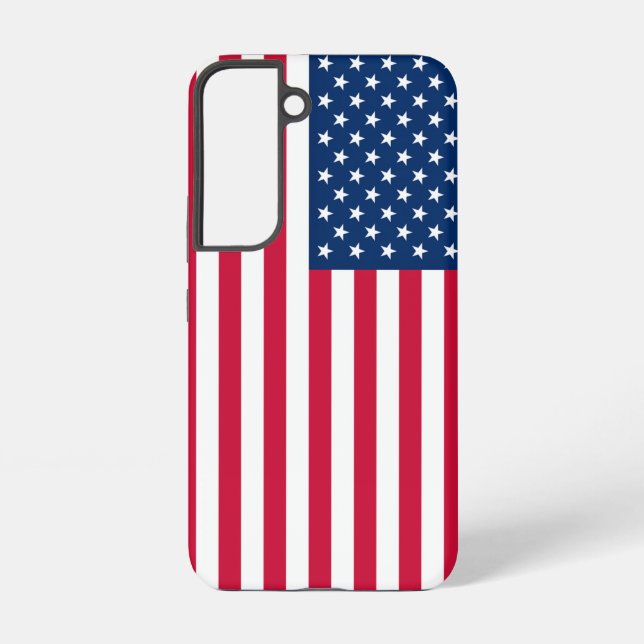 American Flag - United States of America - USA Samsung Galaxy S22 Case (Back)