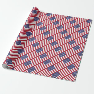 American Flag - United States of America Wrapping Paper