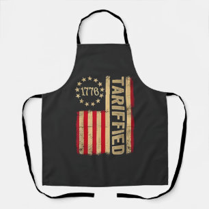 American Flag USA 1776 American Tarrifs Apron