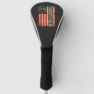 American Flag USA 1776 American Tarrifs Golf Head Cover
