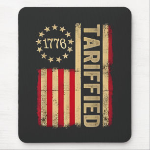 American Flag USA 1776 American Tarrifs Mouse Mat