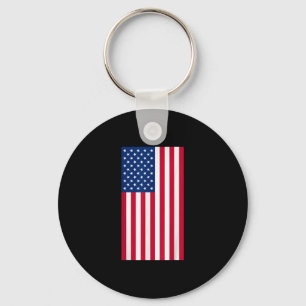 American Flag Usa Flag 4th Of July Memorial Day Ve Key Ring