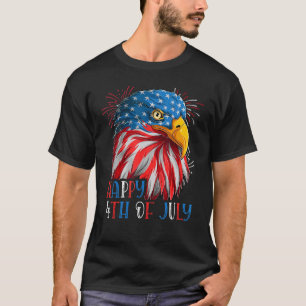 American Flag Usa Flag Us Patriotic Usa Eagle 4th  T-Shirt