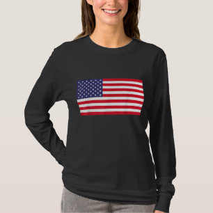 American Flag USA Patriotic For US Men Women Kids T-Shirt