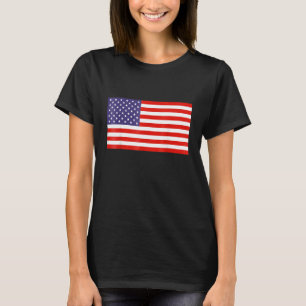 American Flag  USA Patriotic For US Men Women Kids T-Shirt