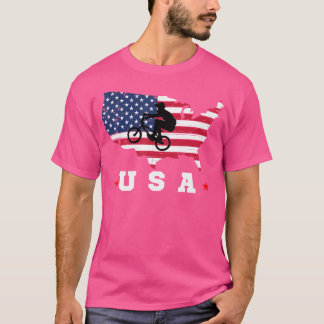 American Flag Usa Patriotic Sports American Flag B T-Shirt