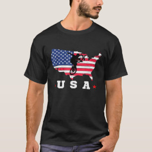 American Flag Usa Patriotic Sports American Flag B T-Shirt