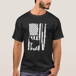 American Flag Usa Patriotic Turkey Hunter Turkey S T-Shirt