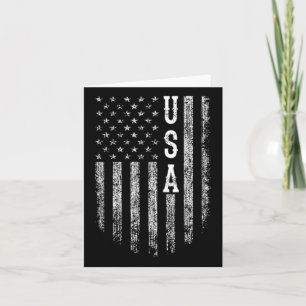 American Flag Usa Pocket Us Flag Happy 4th Of July Card